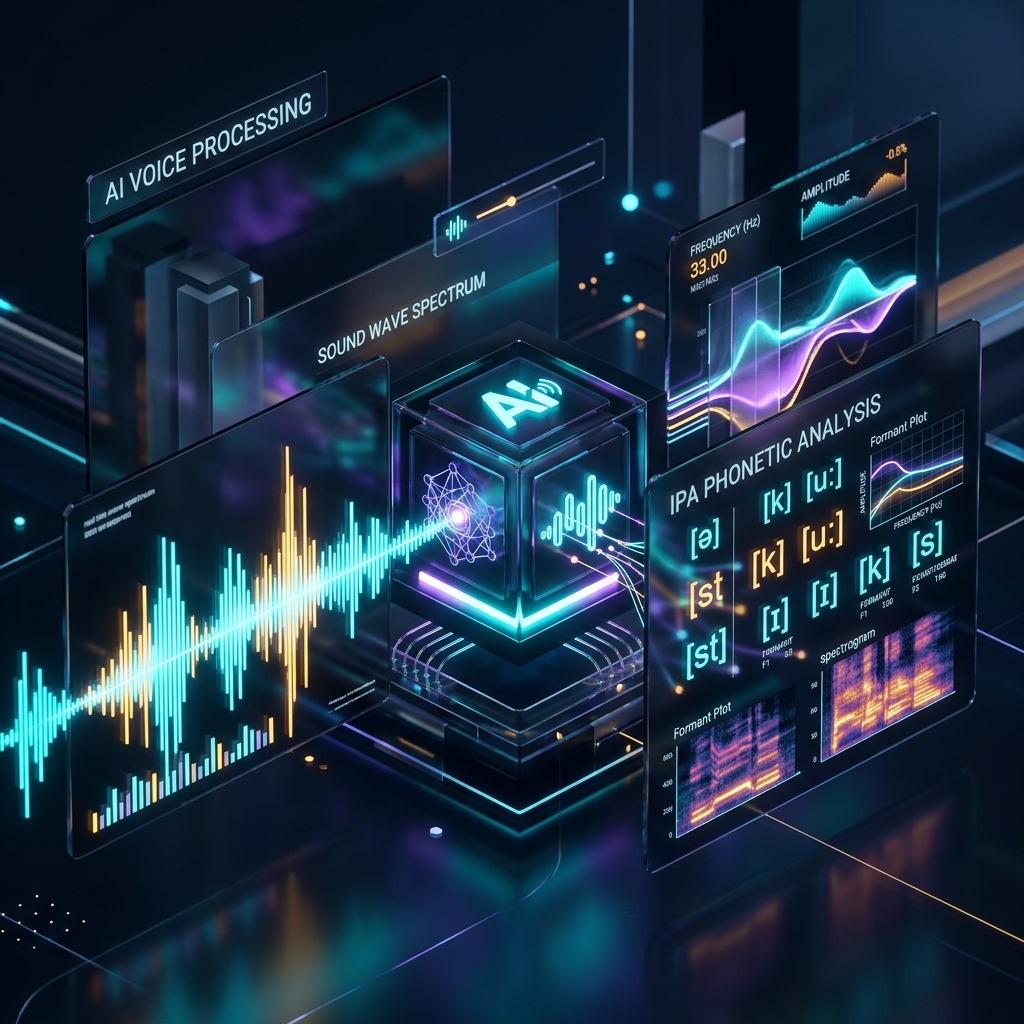 AI Voice Processing & Sound Wave Spectrum Analysis